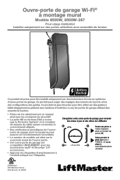 LiftMaster 8500W Owners Manual - French