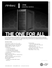 Antec One Product Flyer