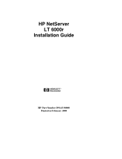 HP D7171A HP Netserver LT 6000r Installation Guide