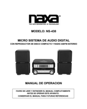 Naxa NS-438 NS-438 Spanish Manual