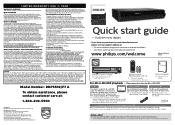 Philips BDP5502 Quick start guide