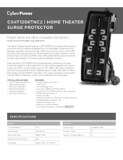 CyberPower CSHT1208TNC2 Datasheet