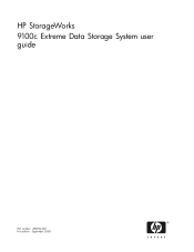 HP StorageWorks 9100 HP StorageWorks 9100c Extreme Data Storage System user guide (496784-001, November 2008)