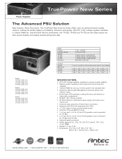 Antec TP-550 Product Flyer