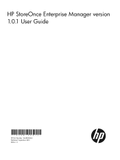 HP D2D4004fc HP StoreOnce Enterprise Manager User Guide (TC458-96012, December 2013)