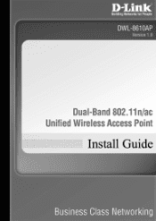 D-Link DWL-8610AP Quick Install Guide