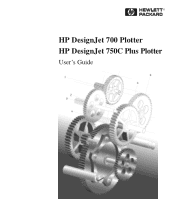 HP C3198A HP DesignJet 700 user guide