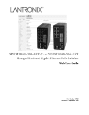Lantronix SISPM1040-384-LRT-C Web User Guide Rev J PDF 16.42 MB