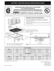 Electrolux EW36EC55GS Installation Instructions (All Languages)