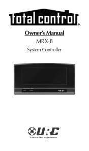 URC MRX-8 Owners Manual