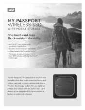 Western Digital My Passport Wireless SSD Product Overview