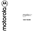 Motorola moto z3 play User Guide Sprint