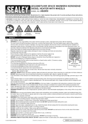 Sealey AB2050 Instruction Manual
