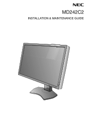 NEC MD242C2 Users Manual