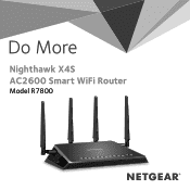 Netgear AC2600 Do More Installation Guide