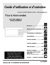 Frigidaire FMV152KM Complete Owner's Guide (Français)