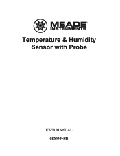 Meade TS33F-M User Manual