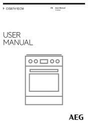 AEG CIS6741ECM User Manual
