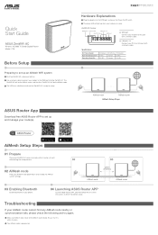 Asus ZenWiFi AC CT8 ZenWiFi CT8 QSG Quick Start Guide
