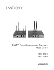 Lantronix EMG 7500 - Edge Management Gateway EMG User Guide