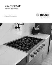 Bosch RGM8058UC Use and Care Manual