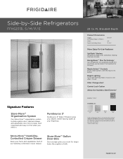 Frigidaire FFHS2313LS Product Specifications Sheet (English)