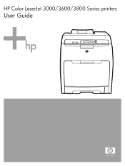 HP 3800dn HP Color LaserJet 3000, 3600, 3800 series Printers - User Guide