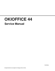 Oki OKIOFFICE44 Service Manual