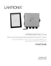 Lantronix SESPM Series SESPM Series Install Guide Rev F