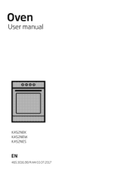 Beko KA52NE Owners Manual