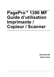 Konica Minolta pagepro 1390MF pagepro 1390MF User Manual French