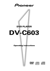 Pioneer DVC603 Owner's Manual