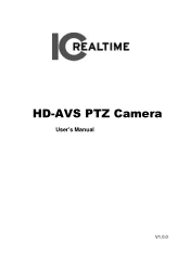 IC Realtime HDEL-P2032X-IRW1 Product Manual