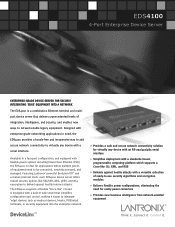 Lantronix EDS4100 EDS4100 - Product Brief