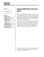 HP 9142 Compaq 9000 Series Universal Racks
