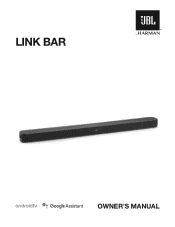 JBL Link Bar Owners Manual English