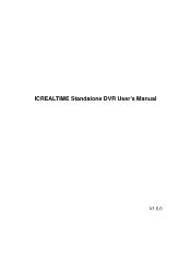 IC Realtime AVS-1816 Product Manual