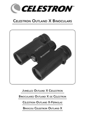 Celestron Outland X 10x25 Binocular Outland X Binoculars  Manual (English, French, German, Spanish, Italian)