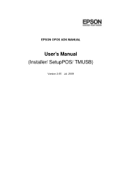 Epson U01II User Manual