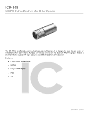 IC Realtime ICR-149 Product Datasheet