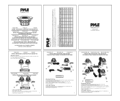Pyle UPDICBTL3F Instruction Manual