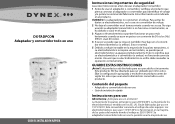 Dynex DX-TADPCON Quick Setup Guide (Spanish)