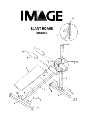 Image Fitness 3326 Slant Board Bench English Manual