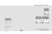 Viking VGIC536 Installation Instructions