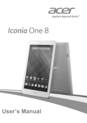 Acer Iconia B1-820 User Manual