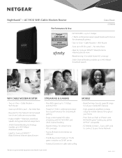Netgear C7000 Product Data Sheet