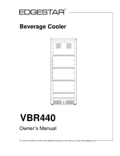EdgeStar VBR440 Owner s Manual