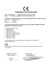 LevelOne FCS-3083 EU Declaration of Conformity
