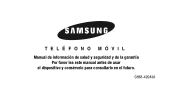Samsung SM-G850A Legal At&t Alpha Sm-g850a Kit Kat Spanish Health And Safety Guide Ver.kk_f3 (Spanish(north America))