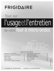 Frigidaire FGMV173KQ Complete Owner's Guide (Français)